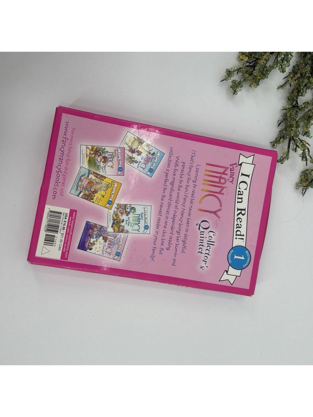 Fancy Nancy Collectors Quintet 5 Book Set In Box - Picture 2 of 3